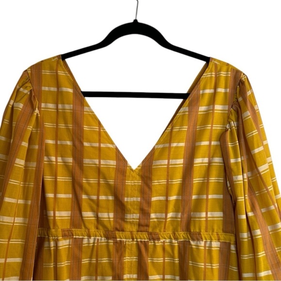 Staud Dress Yellow Large - Picture 8 of 10